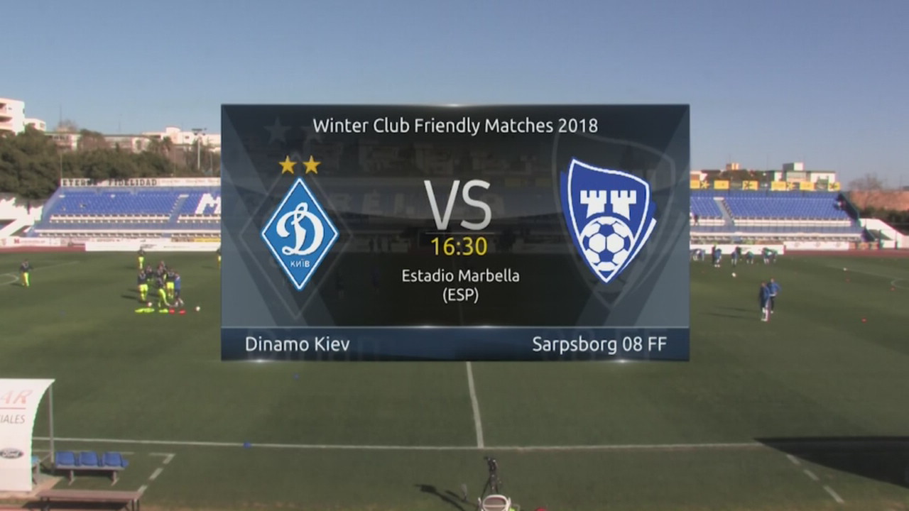 Høydepunkter: Sarpsborg 08 - Dynamo Kiev